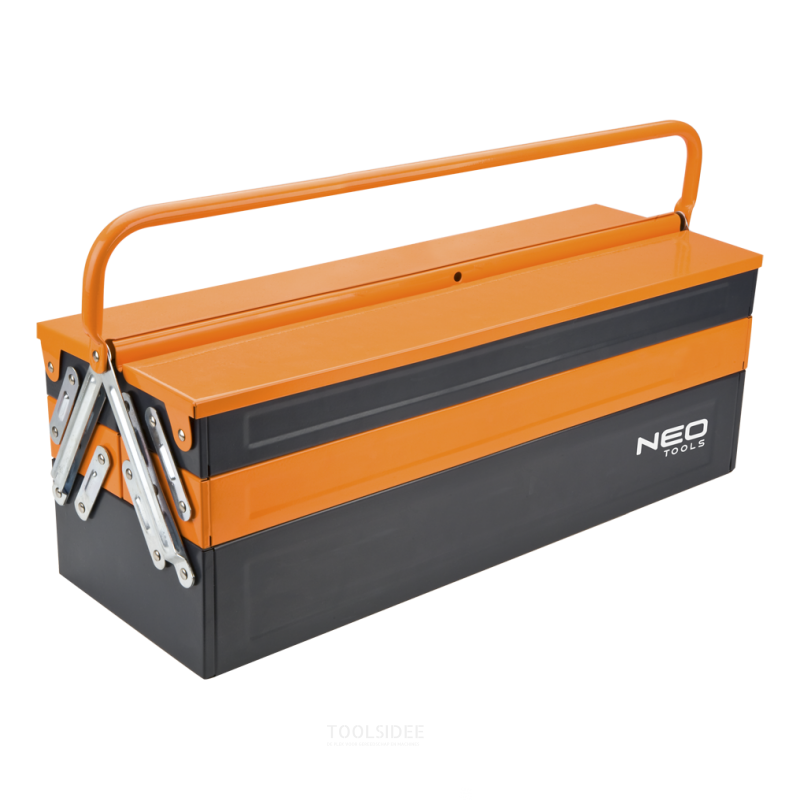 Neo værktøjskasse stål 555x235x340mm