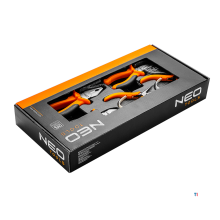 neo pliers set 5 pieces, insert drawer combination pliers 160mm
