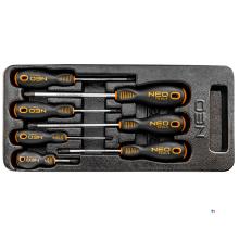 NEO screwdriverset 7 partes series de pH, inlay bandeja ph0x75