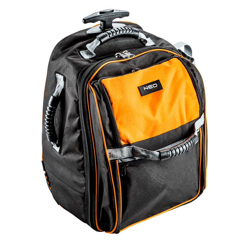 neo mounting backpack, woven nylon, on wheels 600x600 denier