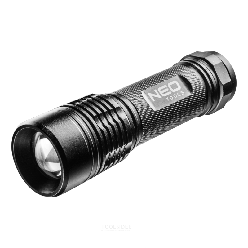 Neo ficklampa pro, ipx7 zoomfunktion