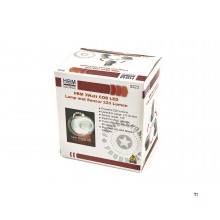HBM 3 watt cob LED lamp with sensor 220 lumens on batteries