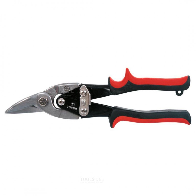 topex tin snips right 250mm
