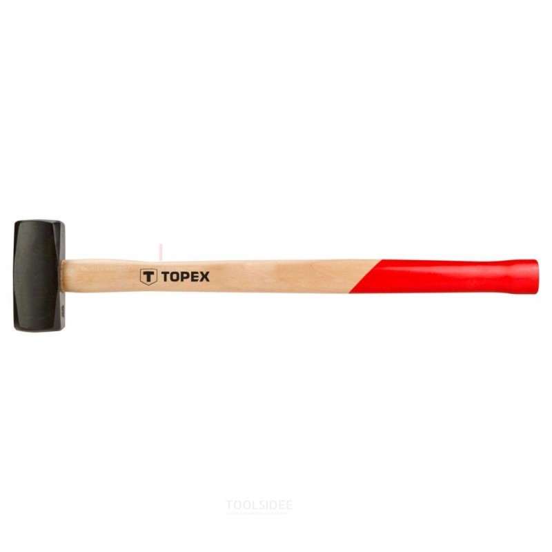 topex sledgehammer 4 kg 64x63x700mm