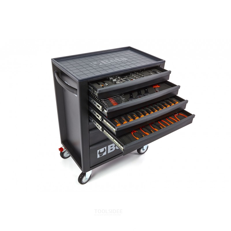Beta 7 Loading Tool Trolley C24S with Beta 146 Piece Easy Filling for Tool Wa