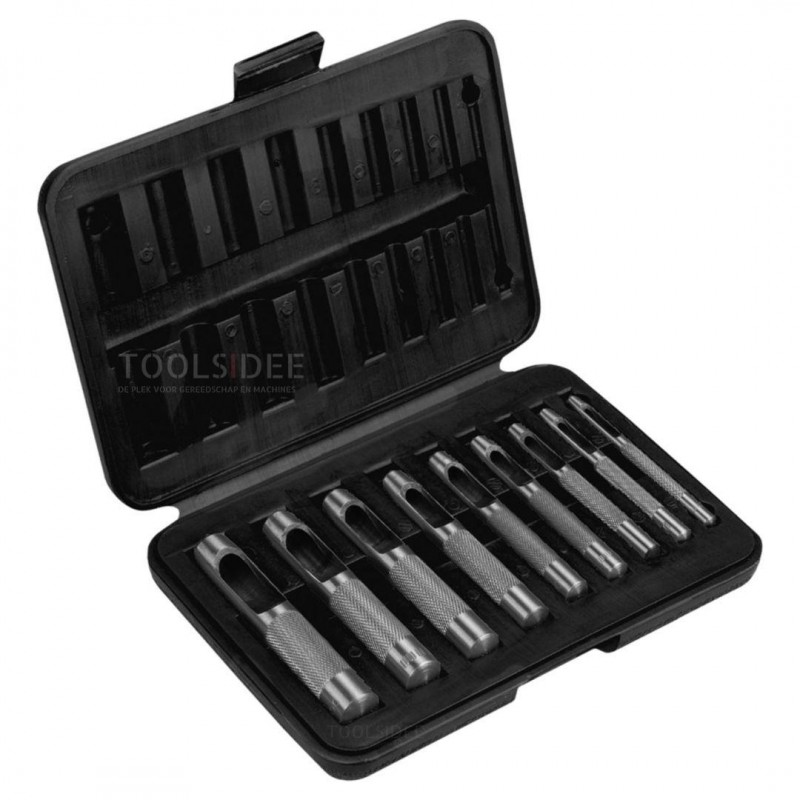 topex hollow pipe set 9 parts 3-12mm