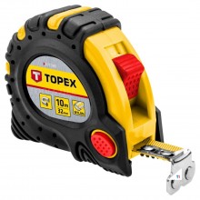 topex tape measure 10 mtr pocket nylon coated