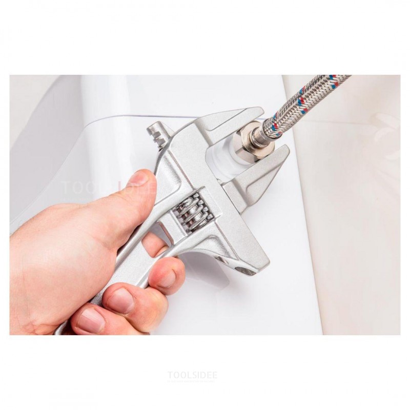Topex skruenøgle special 0-70mm ekstra kort version til sanitær brug
