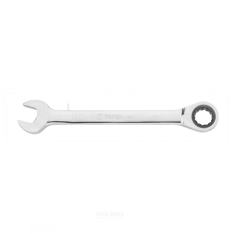 topex spanner / ratchet wrench 17mm din 3110
