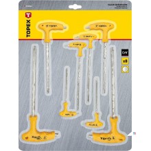 Topex Inbus Set T-Griff 2-10mm Topex Inbus Set T-Griff 2-10mm