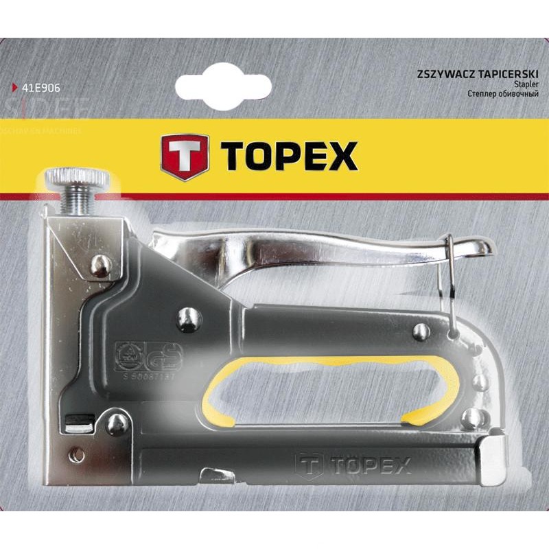 TOPEX mano tipo grapadora j / 53, metal 6-14mm
