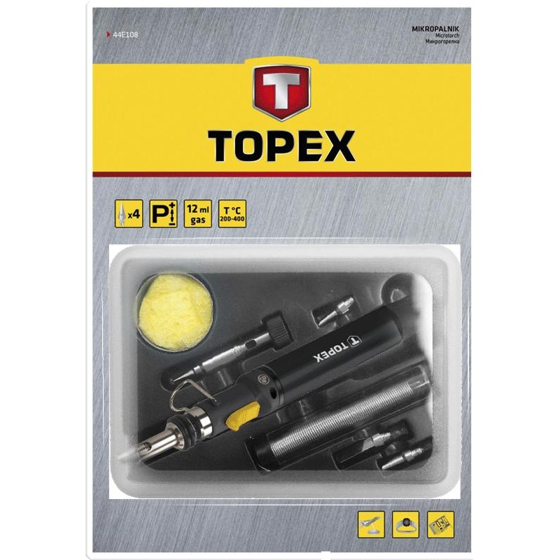 TOPEX microbranderset 200-400 grados
