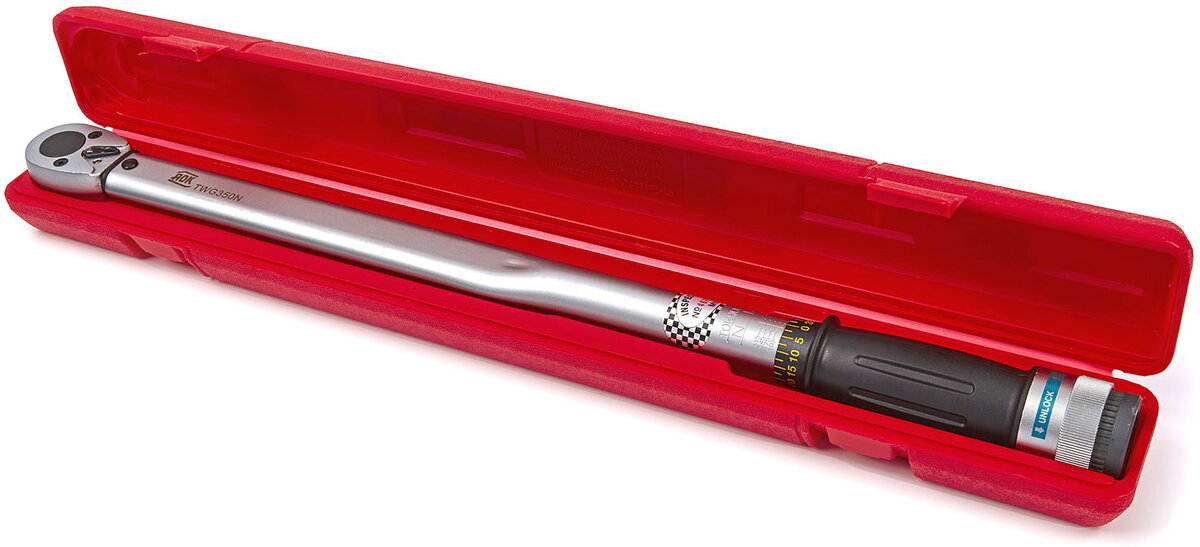 AOK 1/2 Profesjonell momentnøkkel 70-350 NM Modell 2