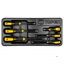 topex drawer screwdrivers sl 6 pcs