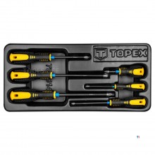 topex inlay drawer screwdrivers ph 6 pcs
