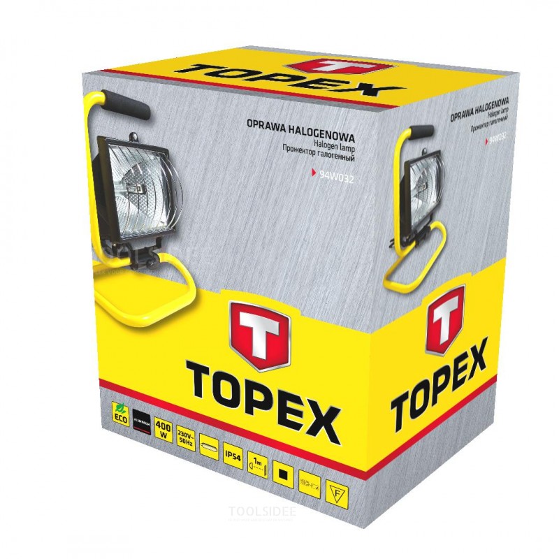 TOPEX byggelampe 500w ip 54