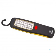 Topex Taschenlampe 24 Cob LED, Magnet 3x AA Batterie