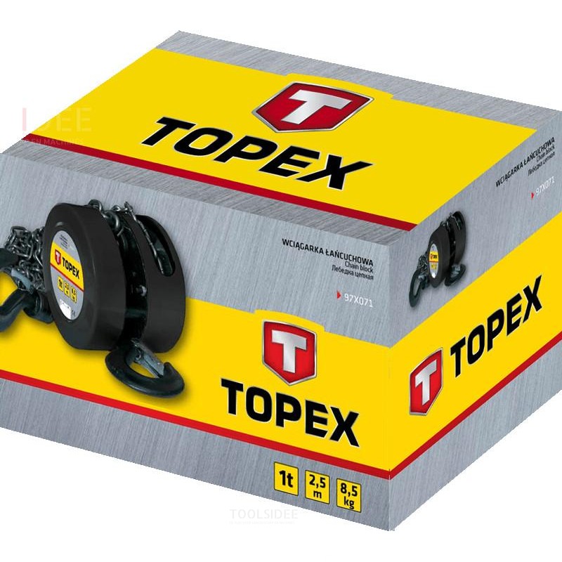  TOPEX-ketjulohko 1t max pituus 2