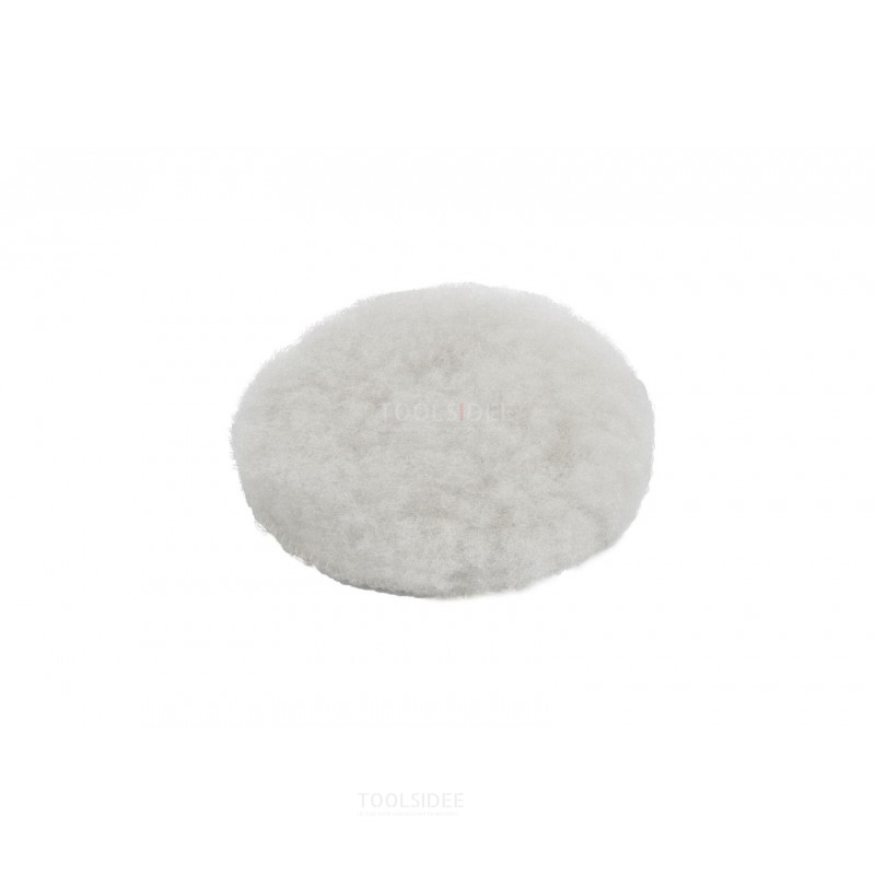 Silverline 125 mm velcro lambswool polishing pad
