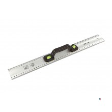 HBM 500 mm marking ruler with spirit level