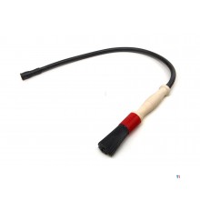 HBM hollow cleaning brush with hose for degreaser tray