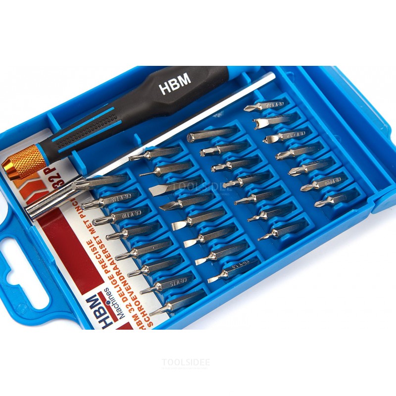 HBM 32-piece precision screwdriver set