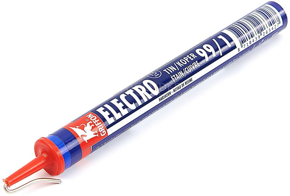 HBM tin / copper tube 99/1 resin core 1.5 mm