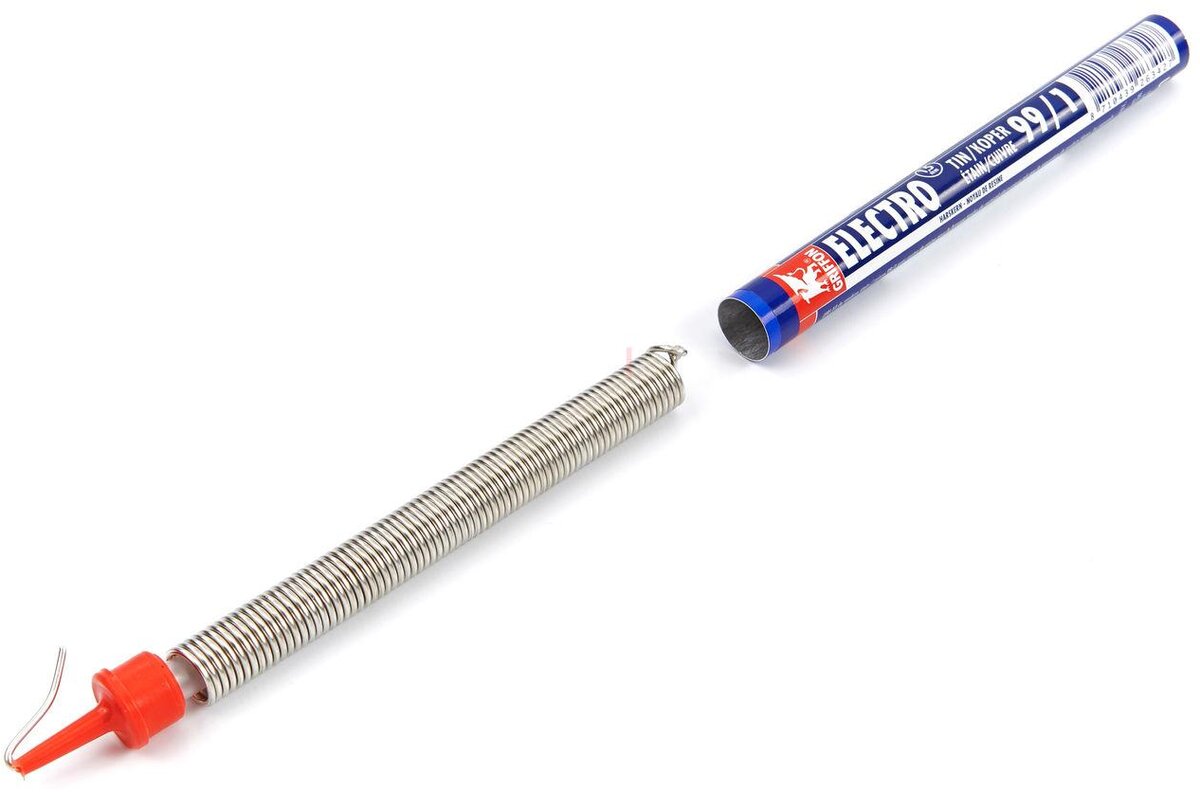 HBM tin / copper tube 99/1 resin core 1.5 mm