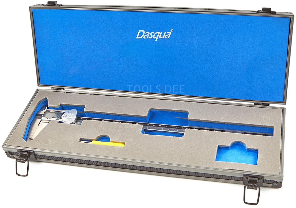 Dasqua IP54 - 300 mm digitaler Messschieber mit Edelstahlgehäuse Dasqua IP54 - 300 mm digitaler Messschieber mit Edelstahlgehäuse
