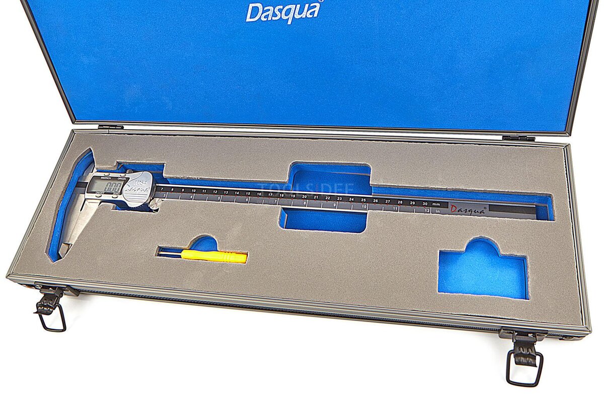 Dasqua IP54 - 300 mm digitaler Messschieber mit Edelstahlgehäuse Dasqua IP54 - 300 mm digitaler Messschieber mit Edelstahlgehäuse