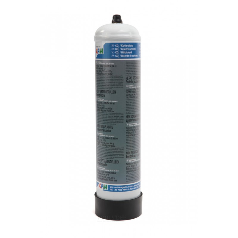 CFH Kohlendioxid-Flasche (CO²) 390 Gr