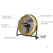 Master ventilator df 20 p