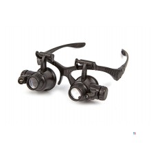 Hbm extra starka glasögon med 4 uppsättningar linser