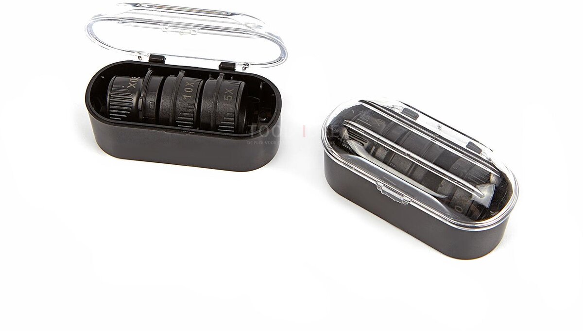 Hbm extra starka glasögon med 4 uppsättningar linser