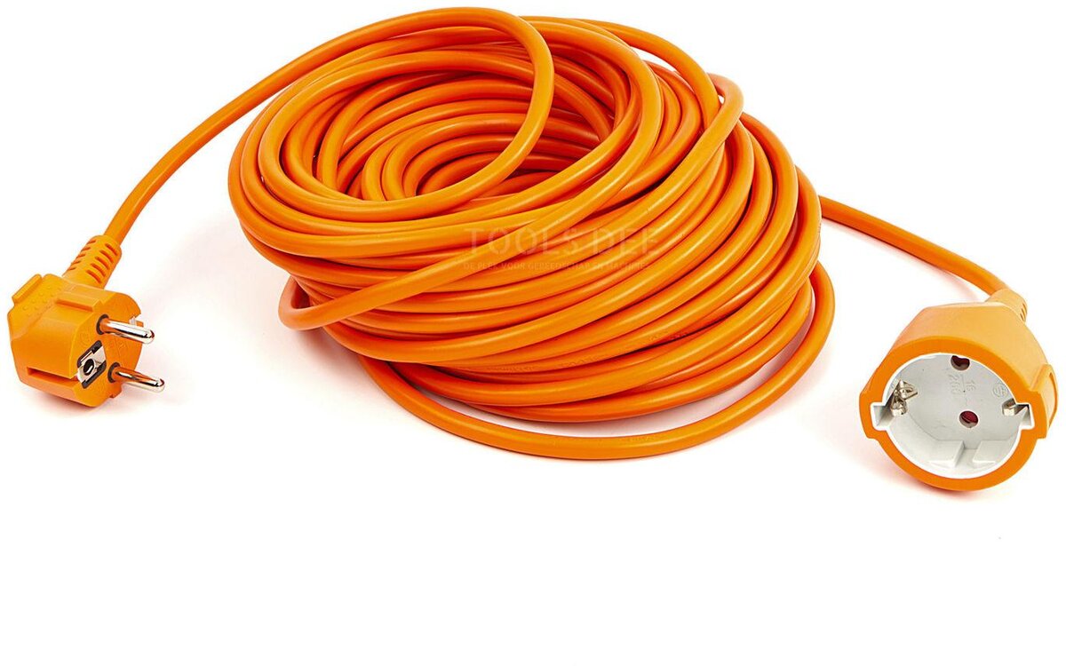 Relectric 20 Meter Verlengsnoer Oranje 3 x 1,0 mm