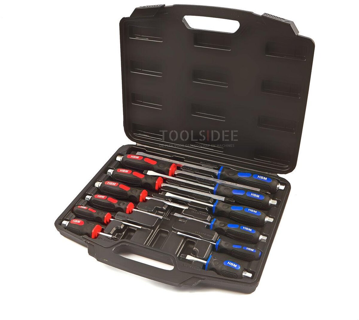 HBM profi 12-piece impact-resistant screwdriver set