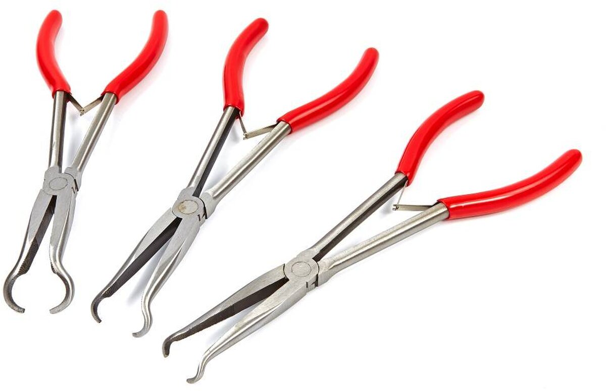 HBM Profi 275 mm. 3 Delige Bougiedop, Bougietang Tangenset