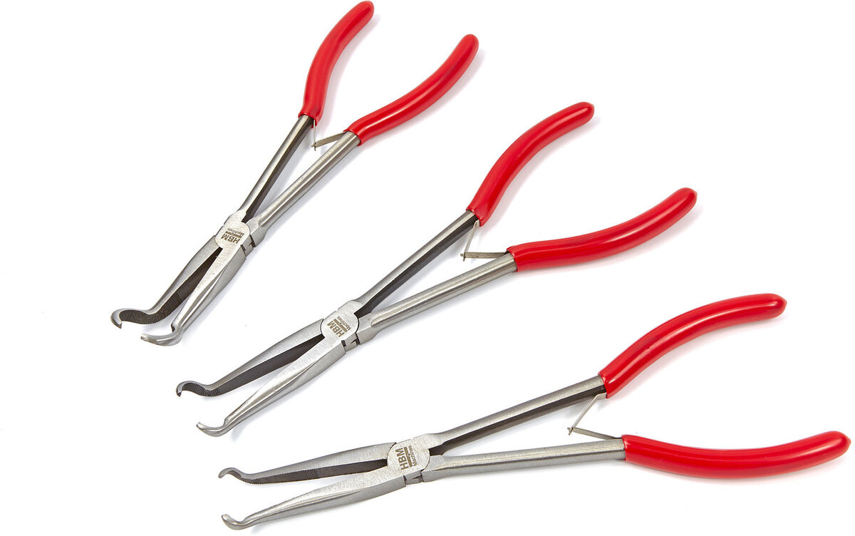 HBM Profi 275 mm. 3 Delige Bougiedop, Bougietang Tangenset