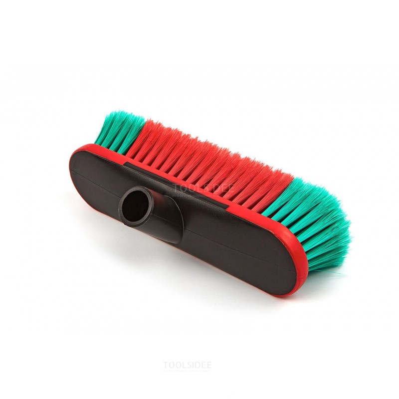 vikan 25cm oval car wash brush with water supply