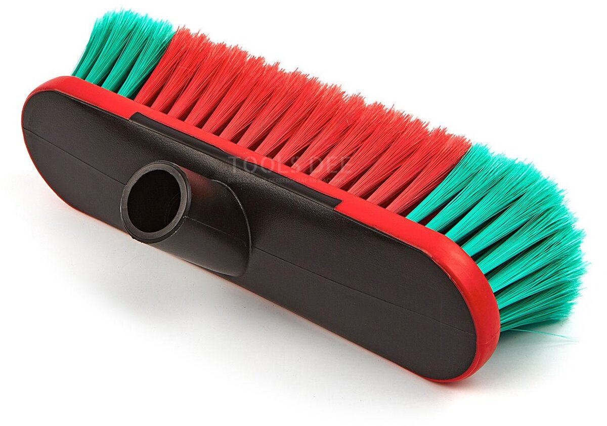 Vikan 25cm Ovale Autowasborstelmet Watertoevoer