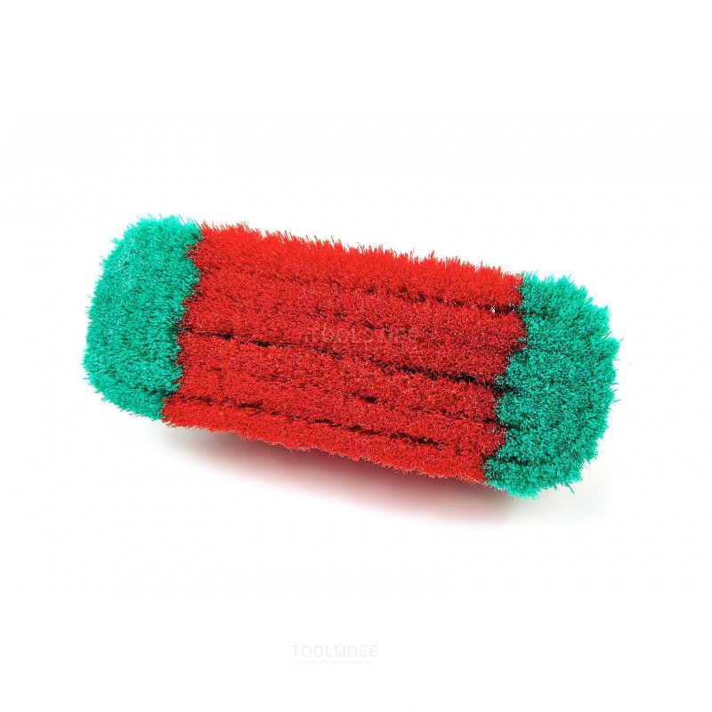 vikan 20cm oval car wash brush with water supply