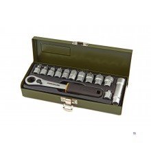 Proxxons specialverkstadssats, hylsnyckelset (13 st.) 5,5 - 14 mm Proxxons specialverkstadssats, hylsnyckelset (13 st.) 5,5 - 14 mm