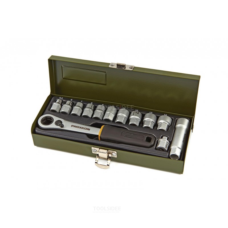 Proxxon Spezialwerkzeugsatz, Steckschlüsselsatz (13 Stück) 5,5 - 14 mm
