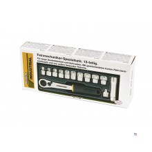 Proxxons specialverkstadssats, hylsnyckelset (13 st.) 5,5 - 14 mm Proxxons specialverkstadssats, hylsnyckelset (13 st.) 5,5 - 14 mm