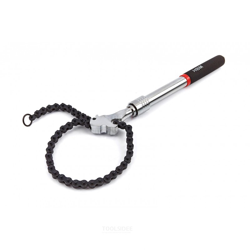 HBM professional adjustable chain wrench