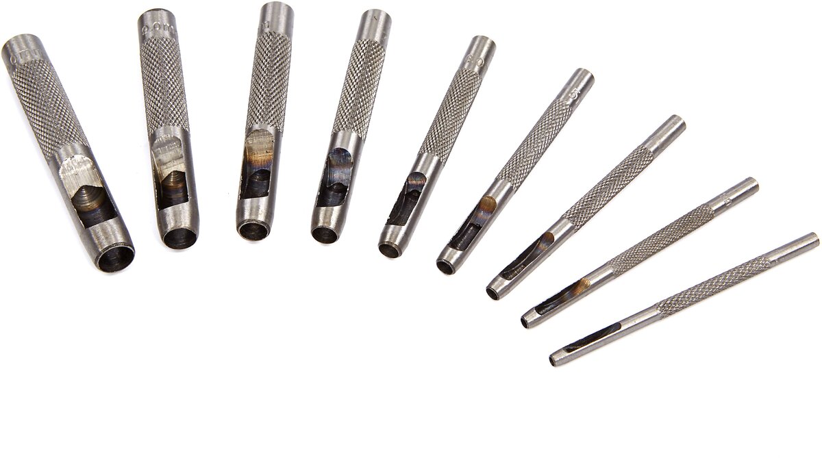 Hbm 9-delad ihålig rörsats 2,5 - 10 mm.