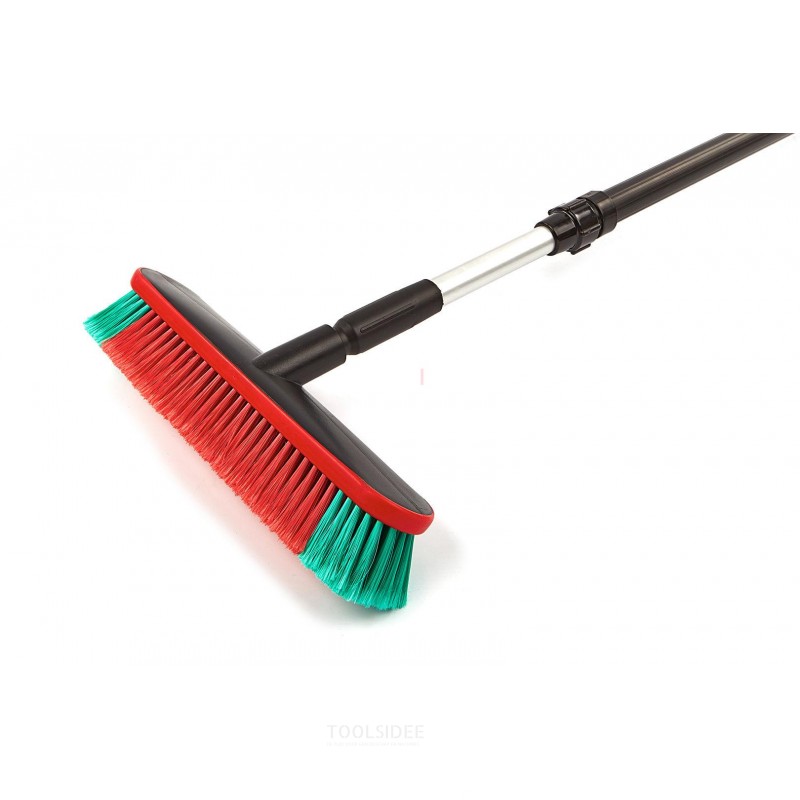 vikan 40cm oval car wash brush with water supply