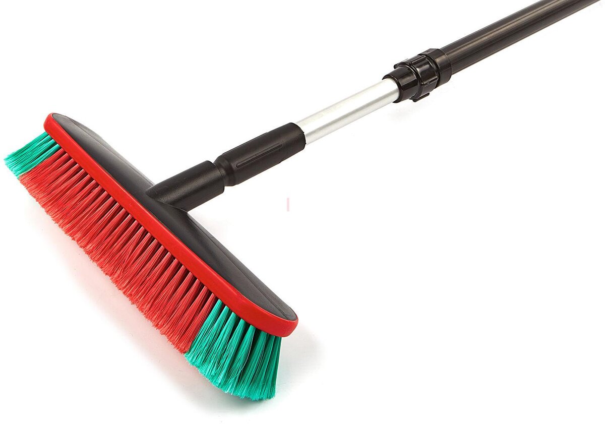 Vikan 40cm Oval Car Wash Brush med vannforsyning Vikan 40cm Oval Car Wash Brush med vannforsyning