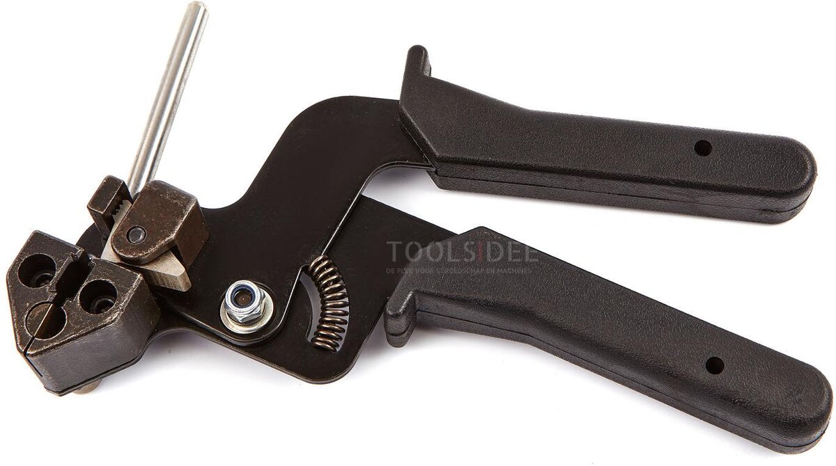 HBM Professionelle Kabelbinder-Wickelzange 4,6 - 12 mm für Edelstahl