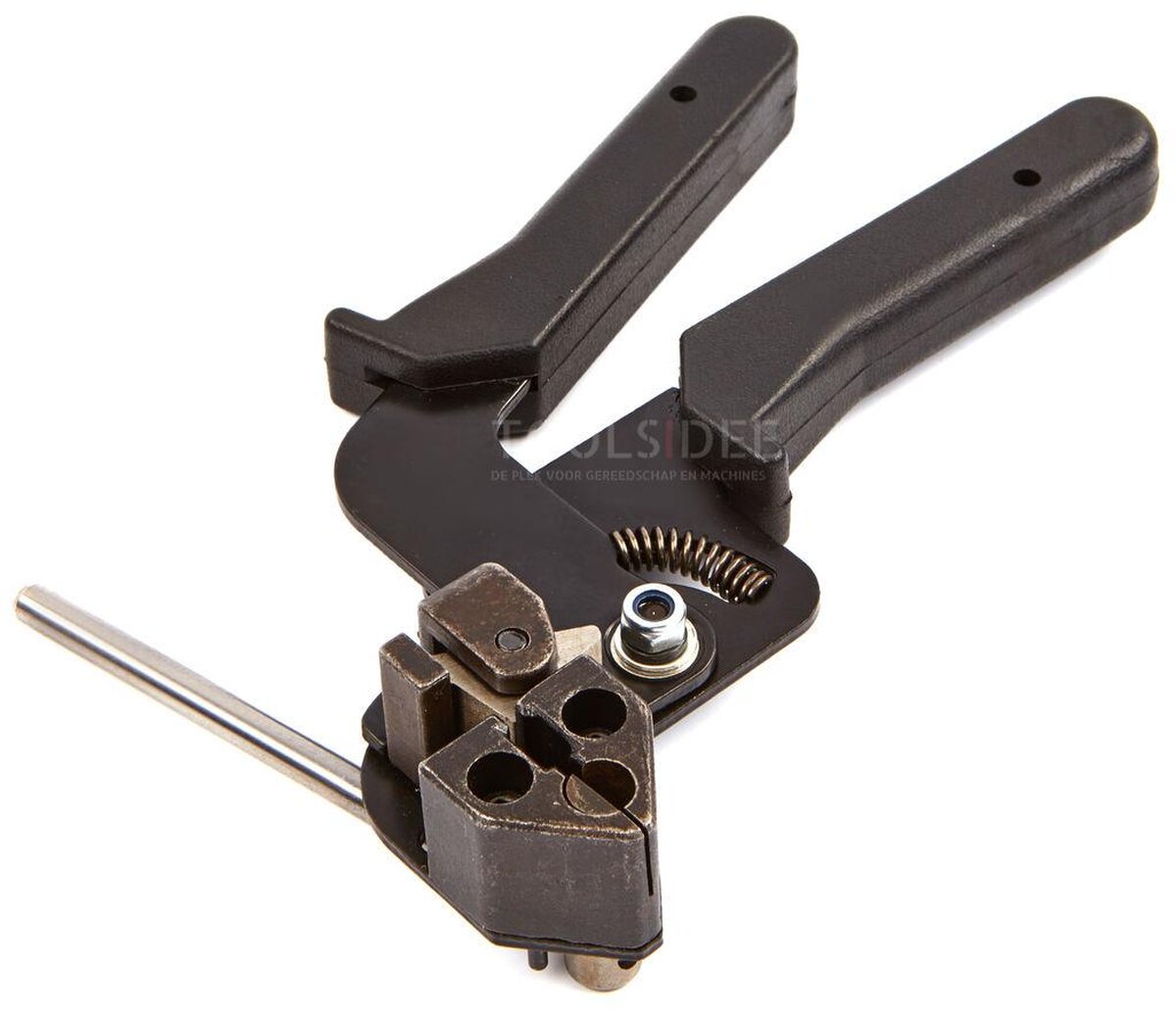 HBM Professionelle Kabelbinder-Wickelzange 4,6 - 12 mm für Edelstahl